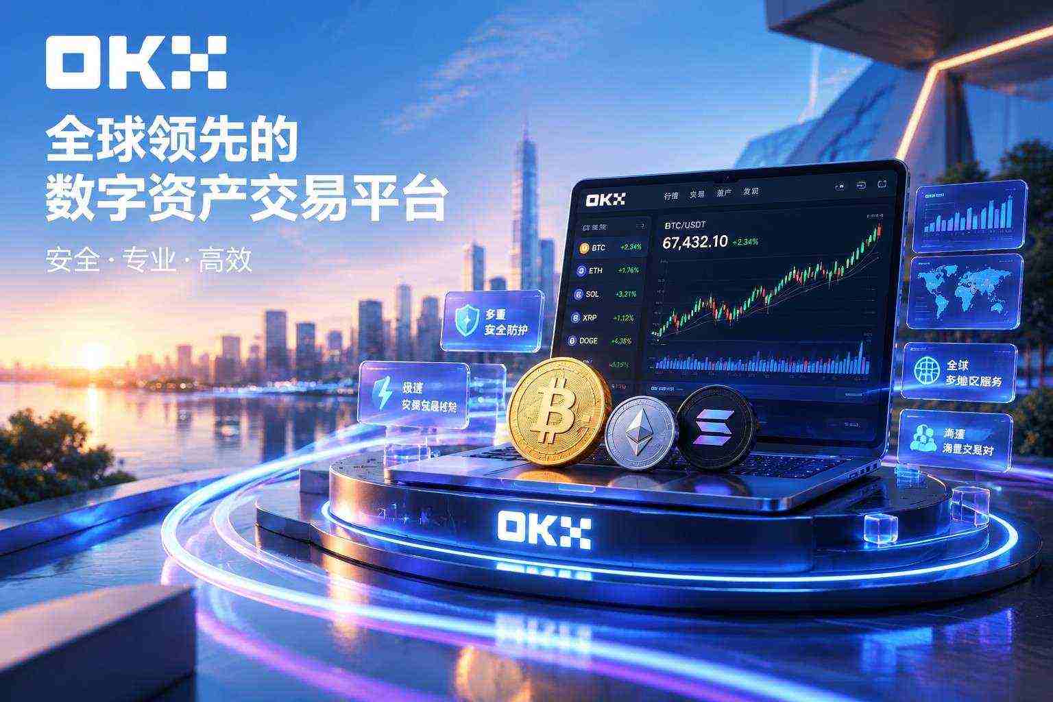 ok交易平台 行情图表界面